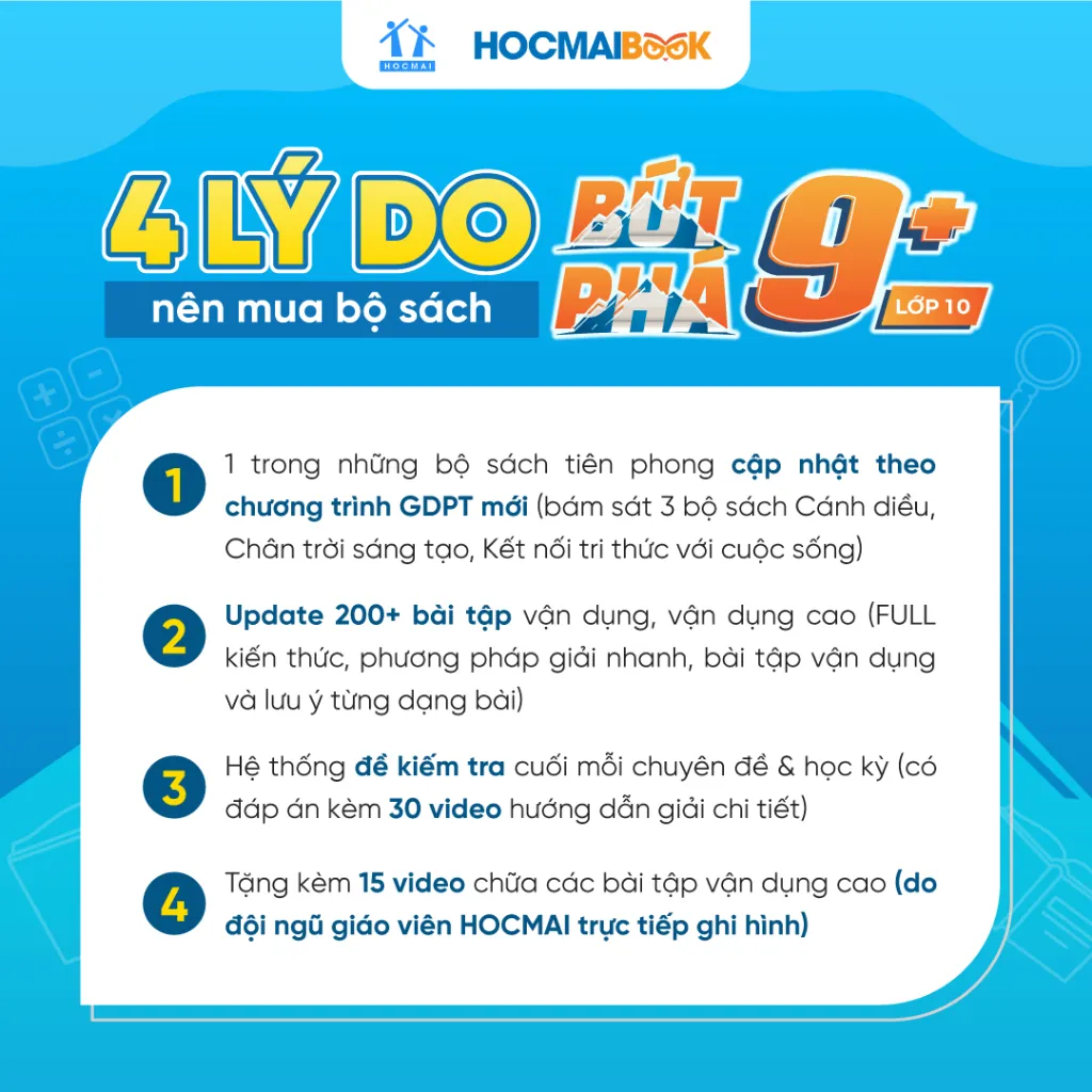 Ảnh Sách - Bứt phá 9+ môn Hóa học lớp 10 - HOCMAI 3