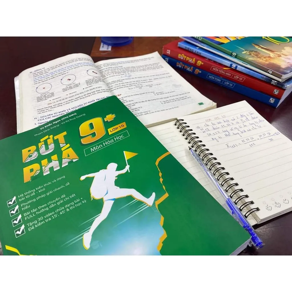 Ảnh Sách - Bứt phá 9+ môn Hóa học lớp 10 - HOCMAI 4