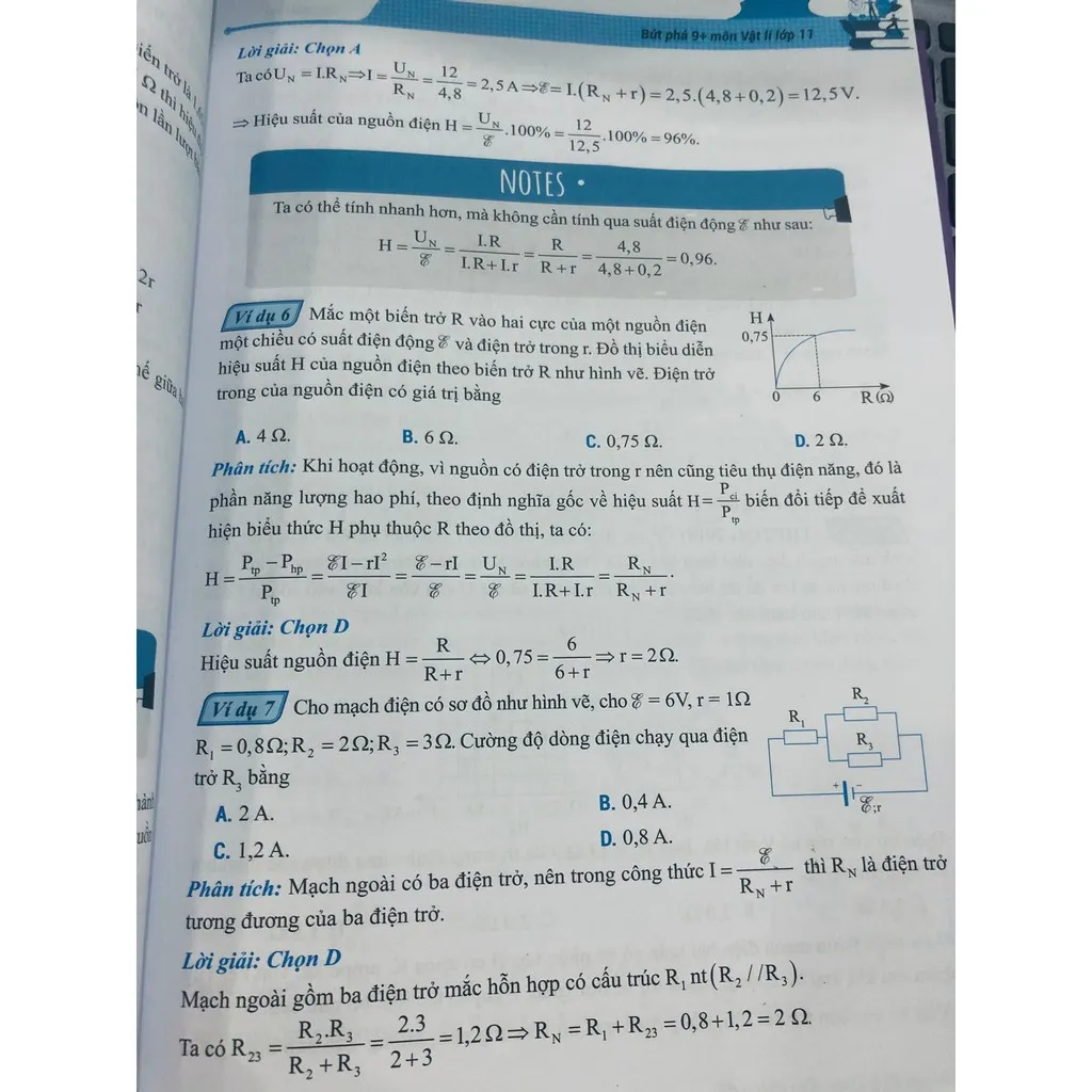Ảnh Sách - Bứt phá 9+ môn Vật lí lớp 11 (Theo chương trình GDPT cũ) 3
