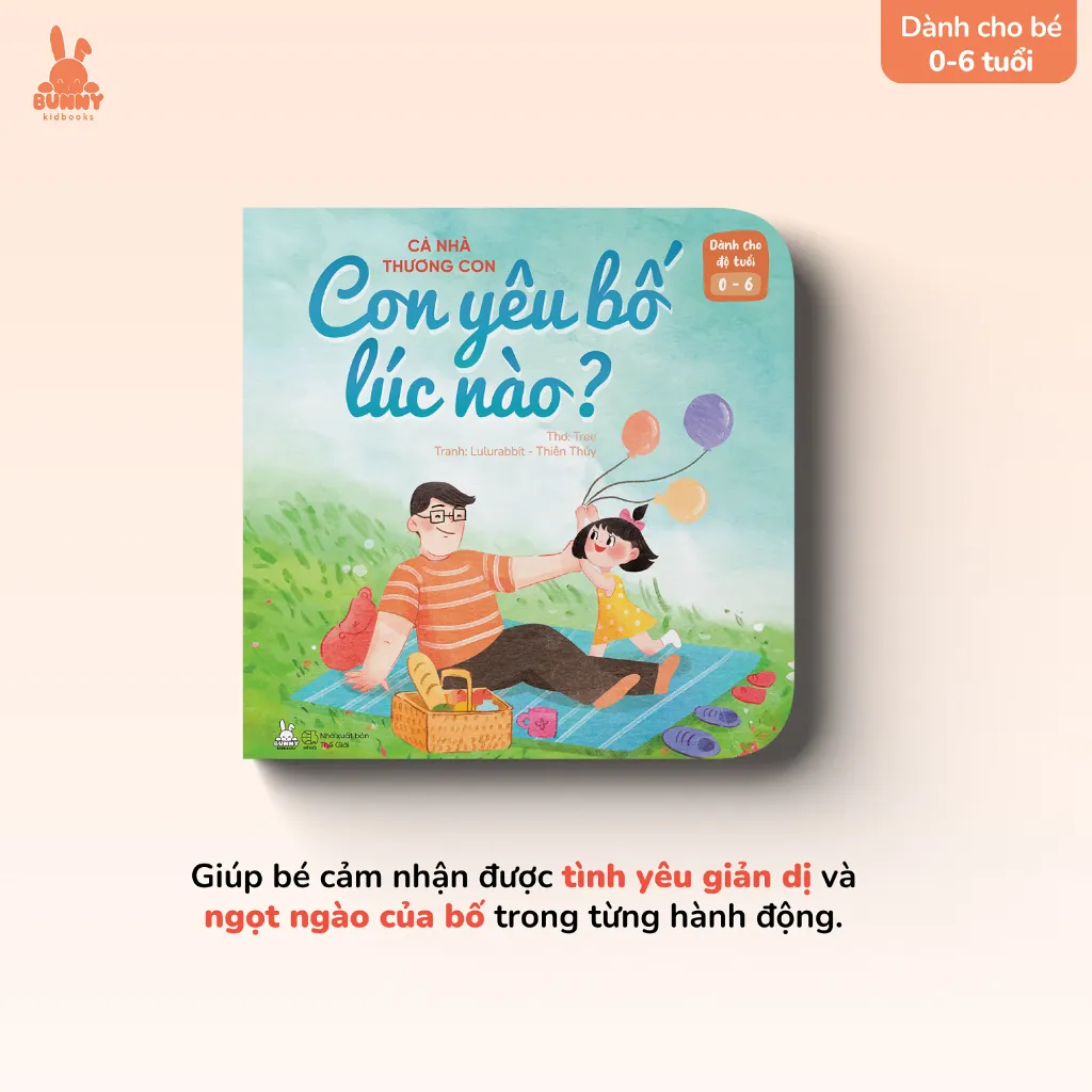 Ảnh Sách Cả Nhà Thương Con - Bộ sách thơ tập nói, tập đọc giúp phát triển ngôn ngữ cho bé 0-6 tuổi 2
