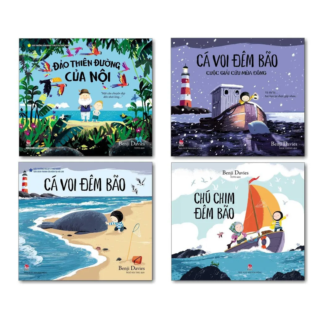 Ảnh Sách -Cá Voi Đêm Bão Và Những Câu Chuyện Khác (Bộ 5 Cuốn) cập nhập mới nhất 2025 1