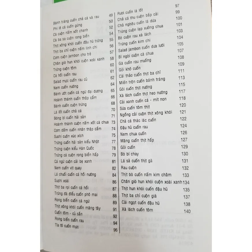 Ảnh Sách - Các Món Cuốn Ngon Miệng Dễ Thực Hiện 3