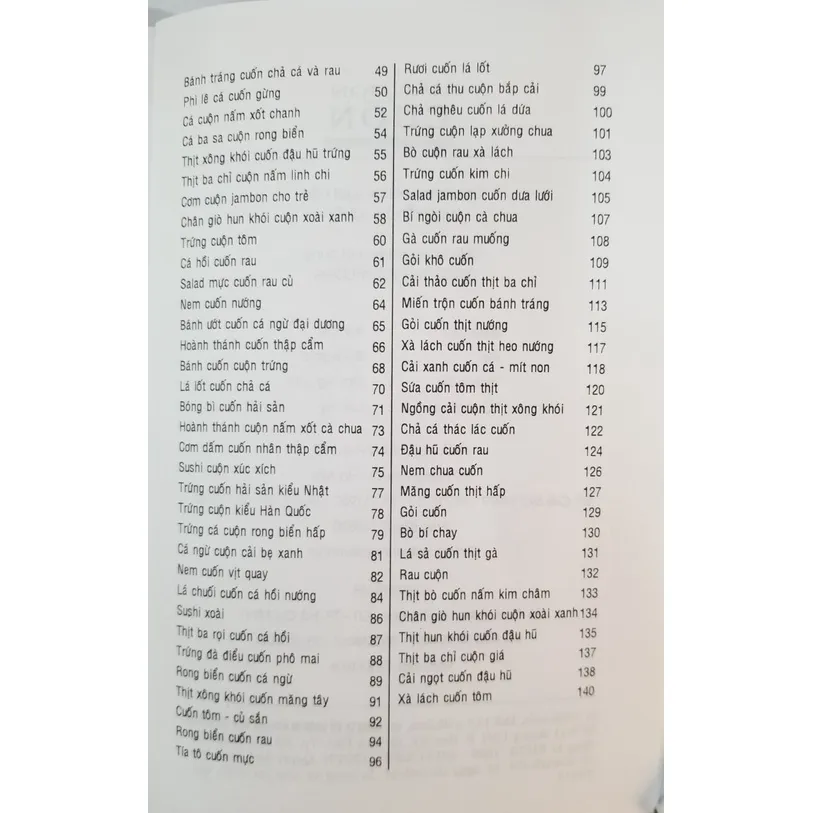 Ảnh Sách - Các Món Cuốn Ngon Miệng Dễ Thực Hiện 4