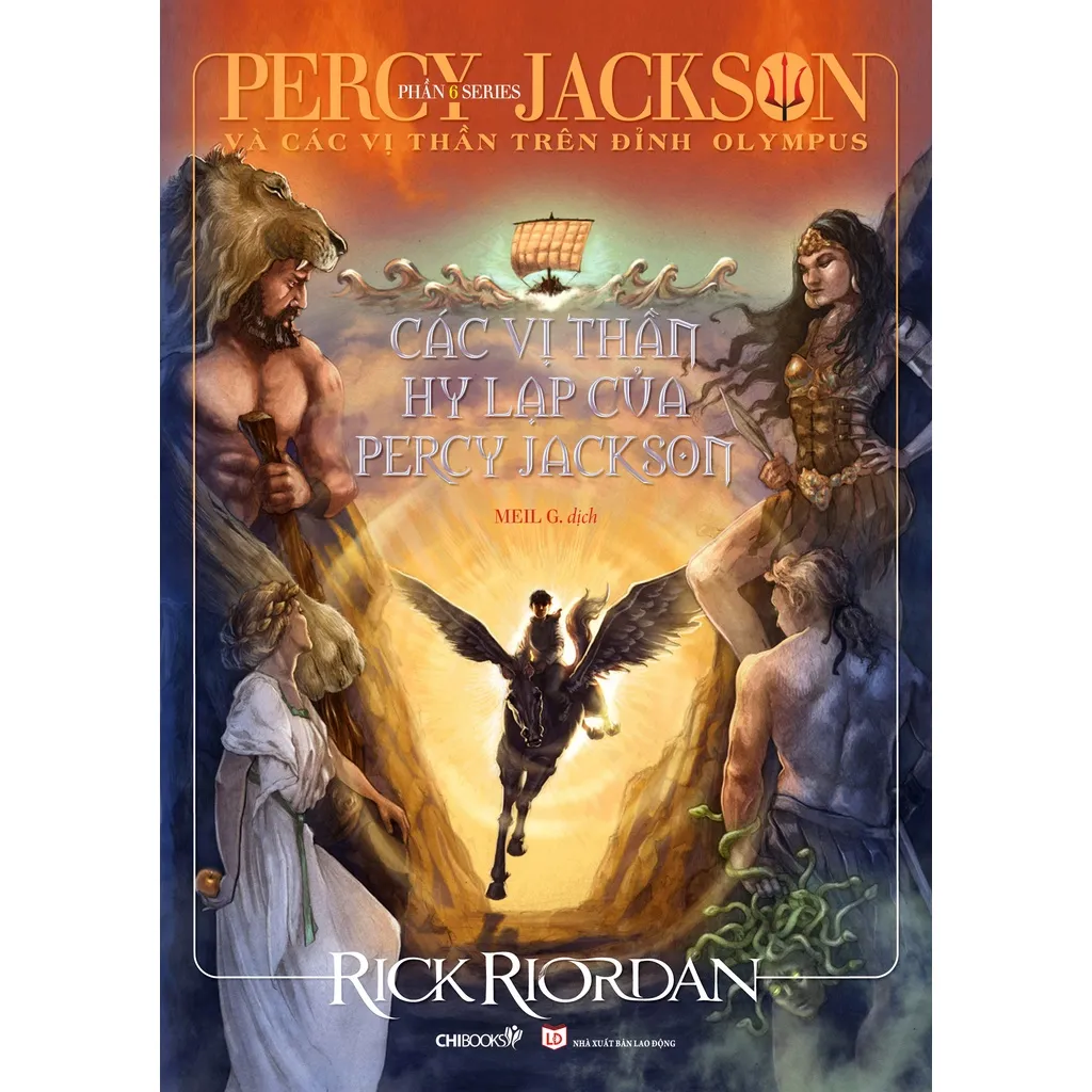 Ảnh Sách: Các vị thần Hy Lạp của Percy Jackson 1