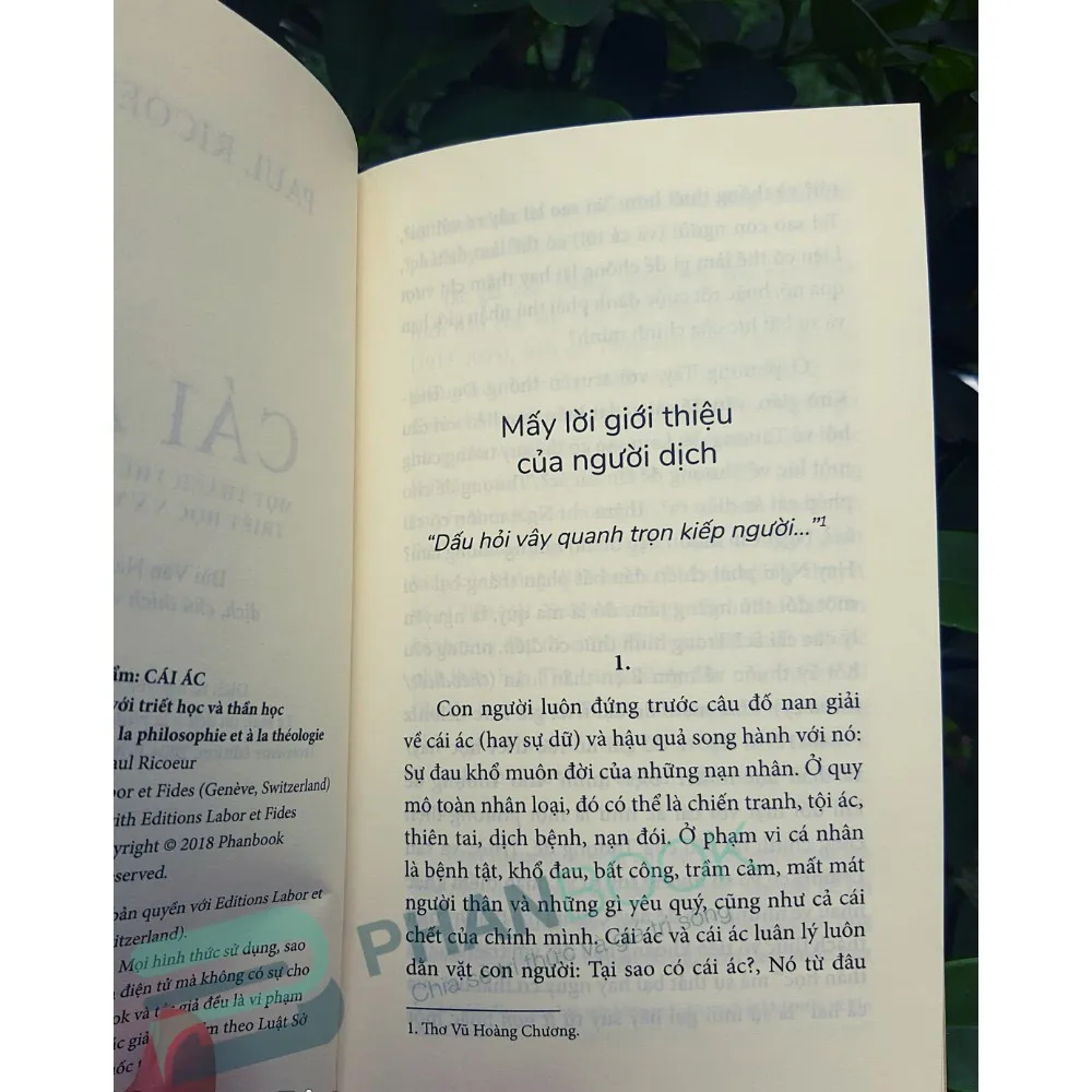 Ảnh Sách - Cái Ác - Paul Ricoeur 2