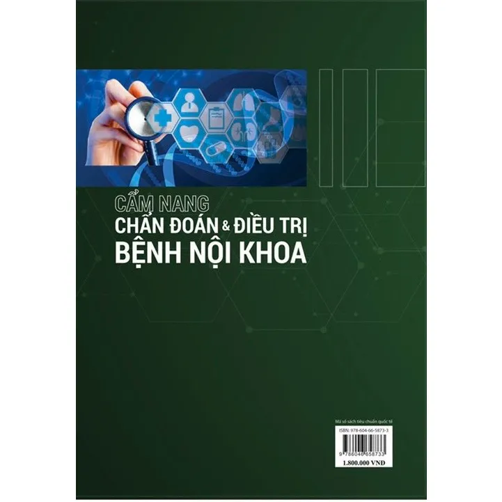 Ảnh Sách - Cẩm nang chẩn đoán và điều trị bệnh nội khoa 1