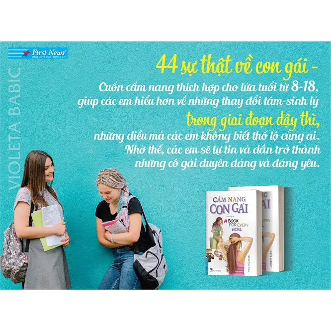 Ảnh Sách Cẩm Nang Con Gái (Tái bản 2021) First News 2
