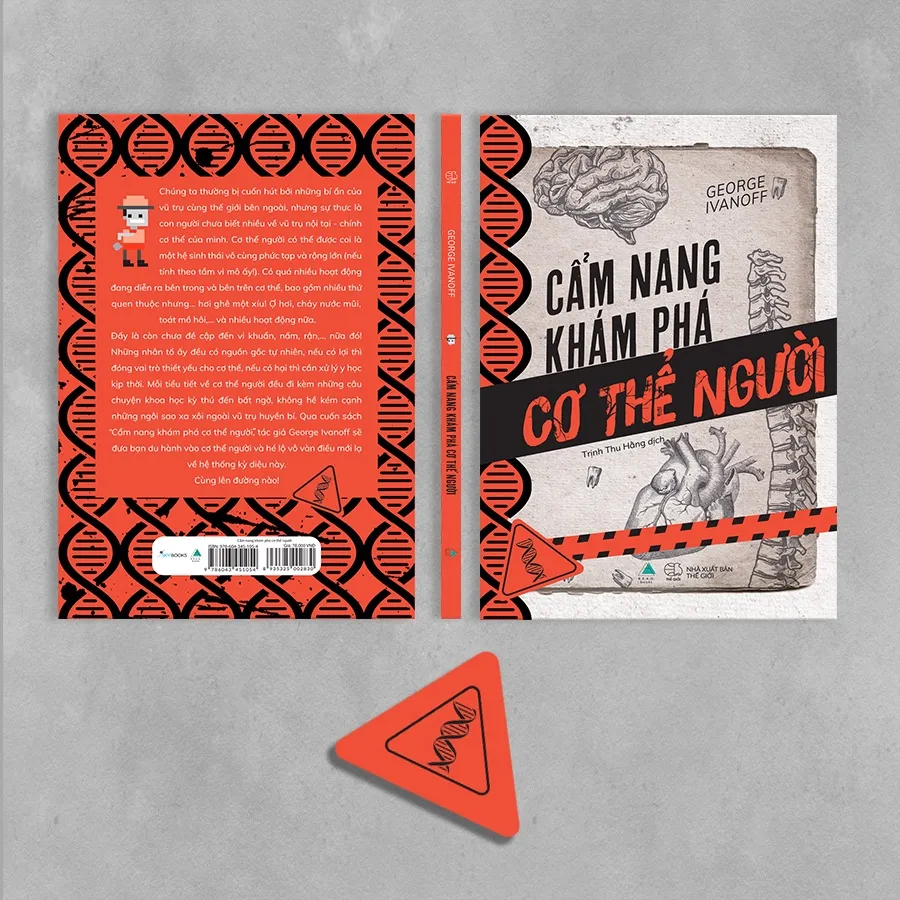 Ảnh Sách - Cẩm Nang Khám Phá Cơ Thể Người (Tặng kèm bookmark)  - AZB 2