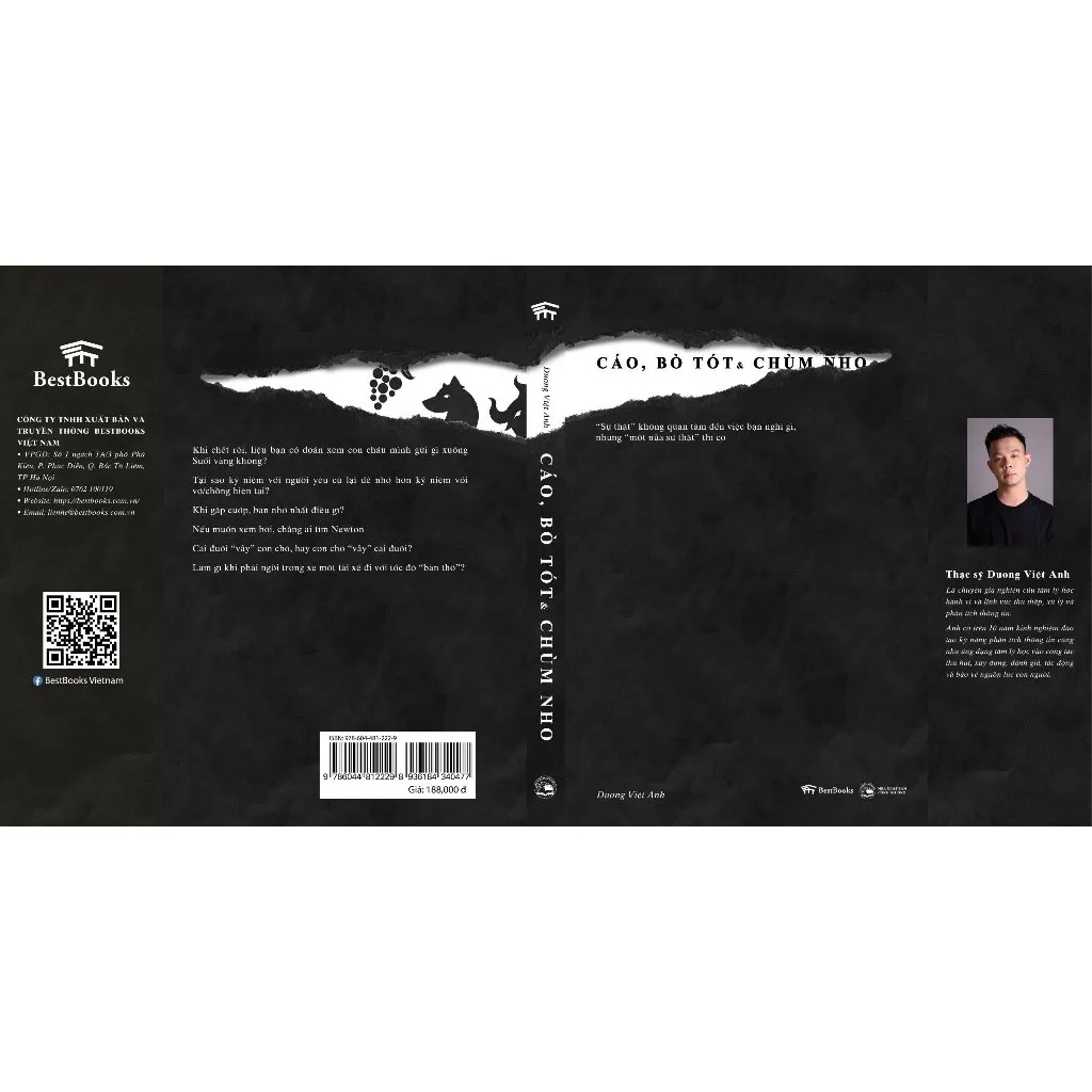 Ảnh Sách - Cáo, Bò Tót và Chùm Nho: "Sự thật" không quan tâm đến việc bạn nghĩ gì, nhưng "một nửa sự thật" thì có. 3
