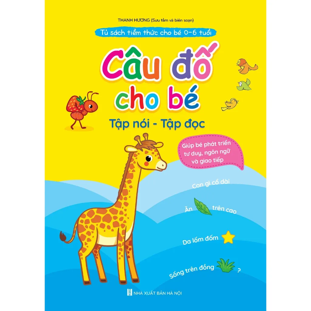 Ảnh Sách - Câu Đố, Thơ, Truyện, Đồng Dao Cho Bé Tập Nói, Tập Đọc - Kèm File nghe 1