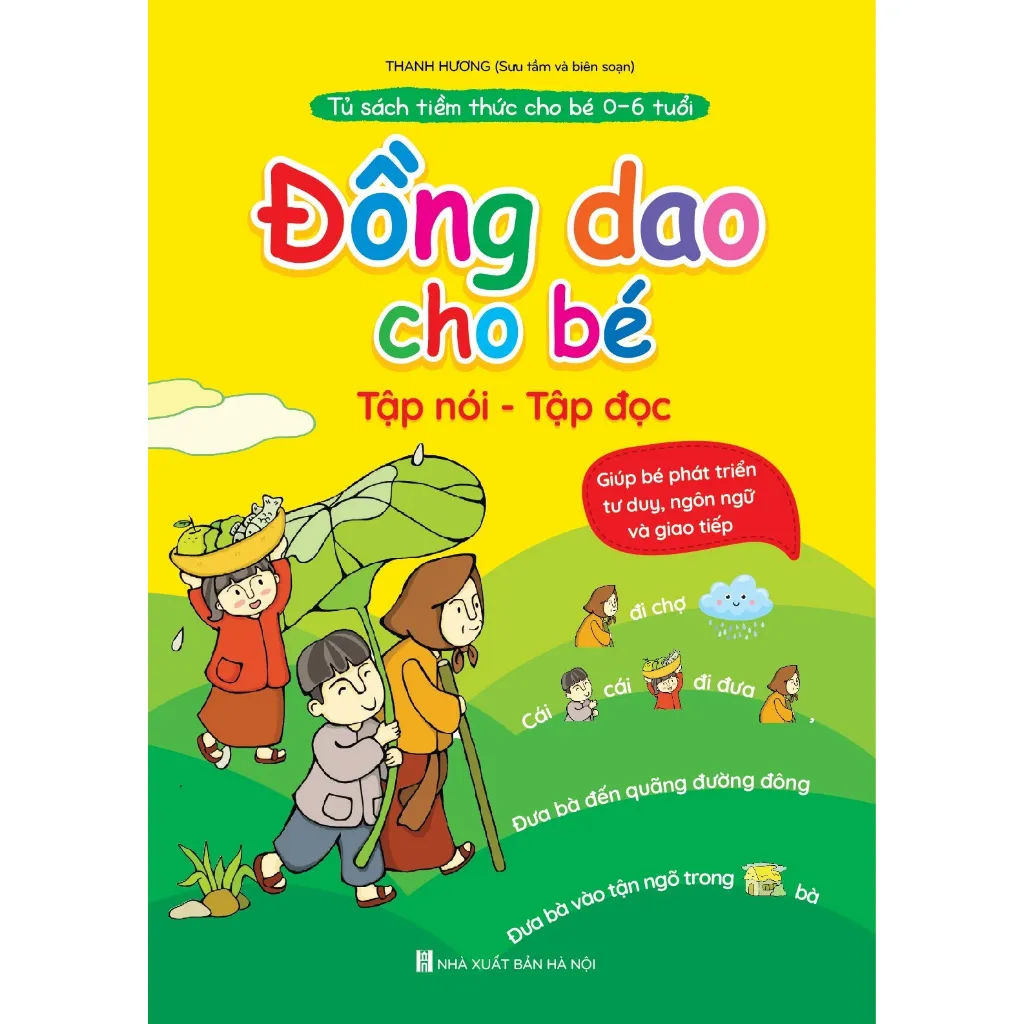 Ảnh Sách - Câu Đố, Thơ, Truyện, Đồng Dao Cho Bé Tập Nói, Tập Đọc - Kèm File nghe - Sanbooks 3