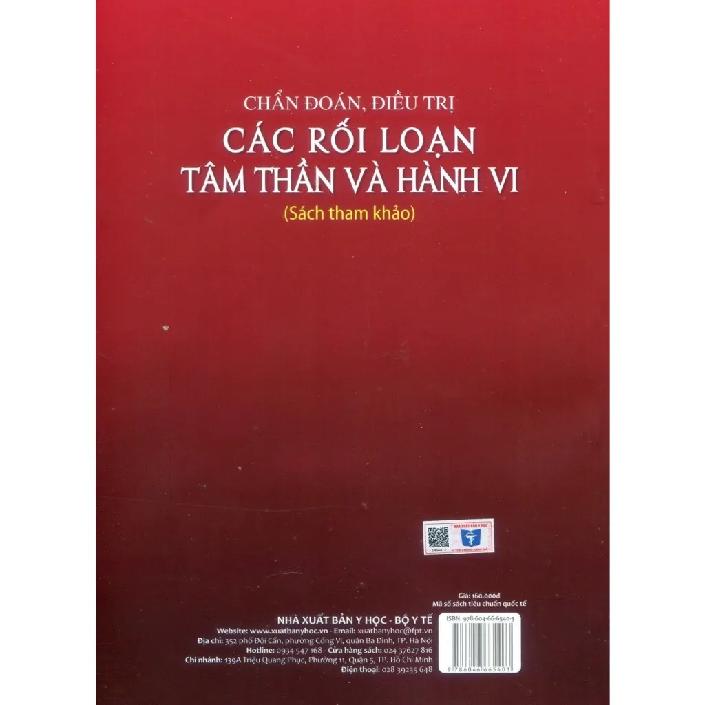 Ảnh Sách - Chẩn đoán, điều trị các rối loạn tâm thần và hành vi 1