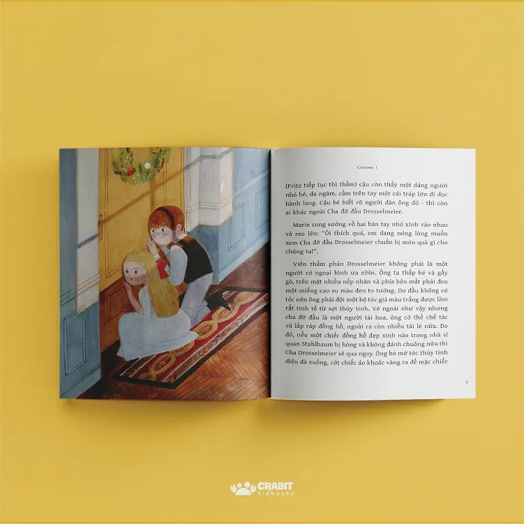 Ảnh Sách - Chàng Kẹp Hạt Dẻ và Vua Chuột - văn học thiếu nhi - Crabit Kidbooks 2