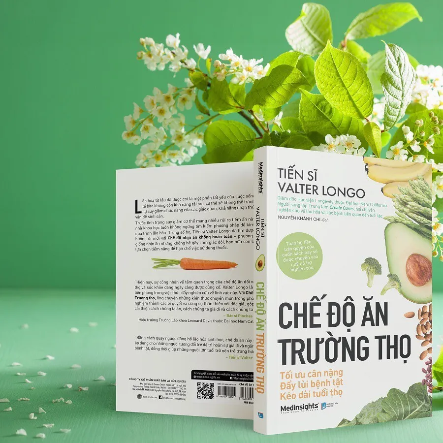 Ảnh Sách: Chế độ ăn TRƯỜNG THỌ - Tối ưu cân nặng - Đẩy lùi bệnh tật - Kéo dài tuổi thọ (Tái Bản) 4