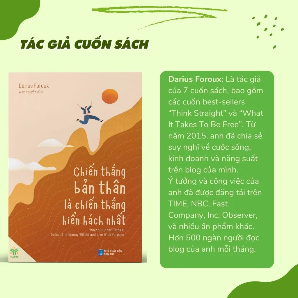 Ảnh Sách - Chiến Thắng Bản Thân Là Chiến Thắng Hiển Hách Nhất - Tâm Lý - YMATE 4