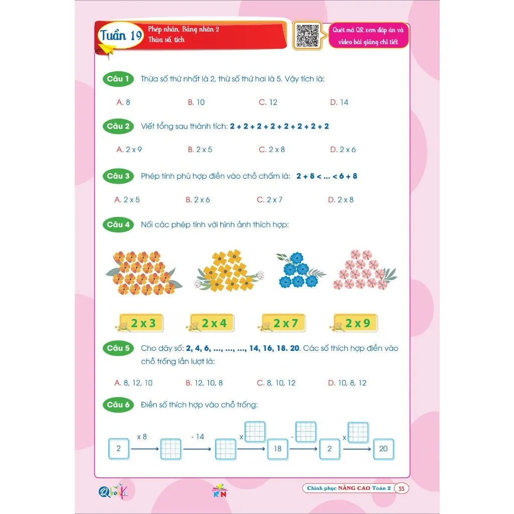 Ảnh Sách - Chinh Phục Nâng Cao Toán Lớp 2 - Kết Nối Tri Thức Với Cuộc Sống - Cả Năm 4