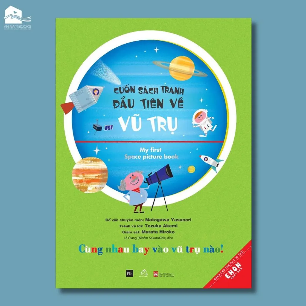 Ảnh Sách cho bé 3-6 tuổi - Cuốn sách tranh đầu tiên về Vũ trụ 1