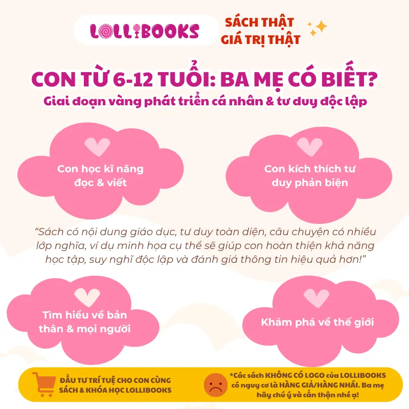 Ảnh Sách cho bé - Khéo ăn khéo nói mọi lúc mọi nơi sách Lollibooks dành cho bé từ 6 tuổi 3