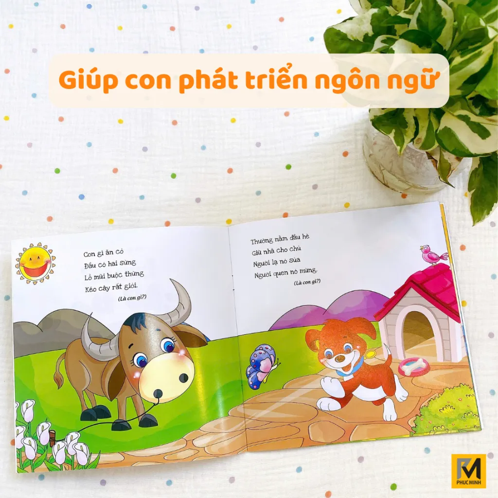 Ảnh Sách Cho Bé Mầm Non - Bộ 8 Chủ Đề Bài Thơ - Bài Hát - Câu Đố Dành Cho Bé Từ 2 Tuổi 2