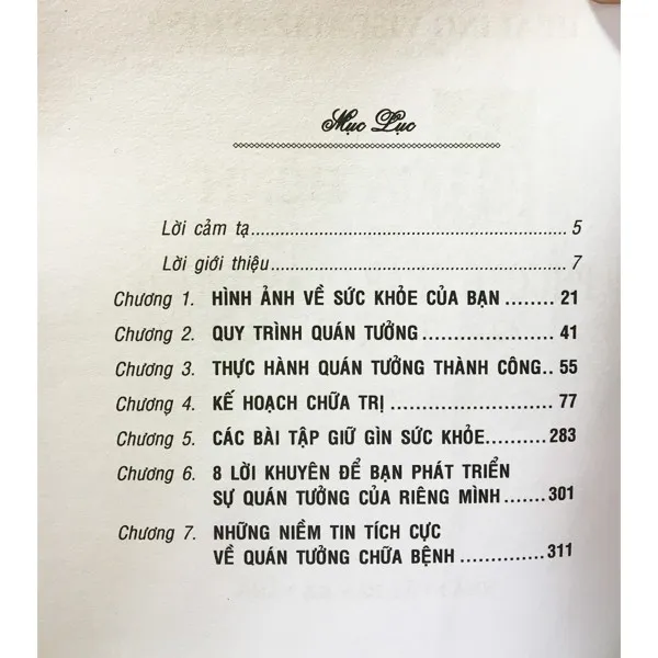 Ảnh Sách - Chữa Bệnh Bằng Phương Pháp Quán Tưởng 2