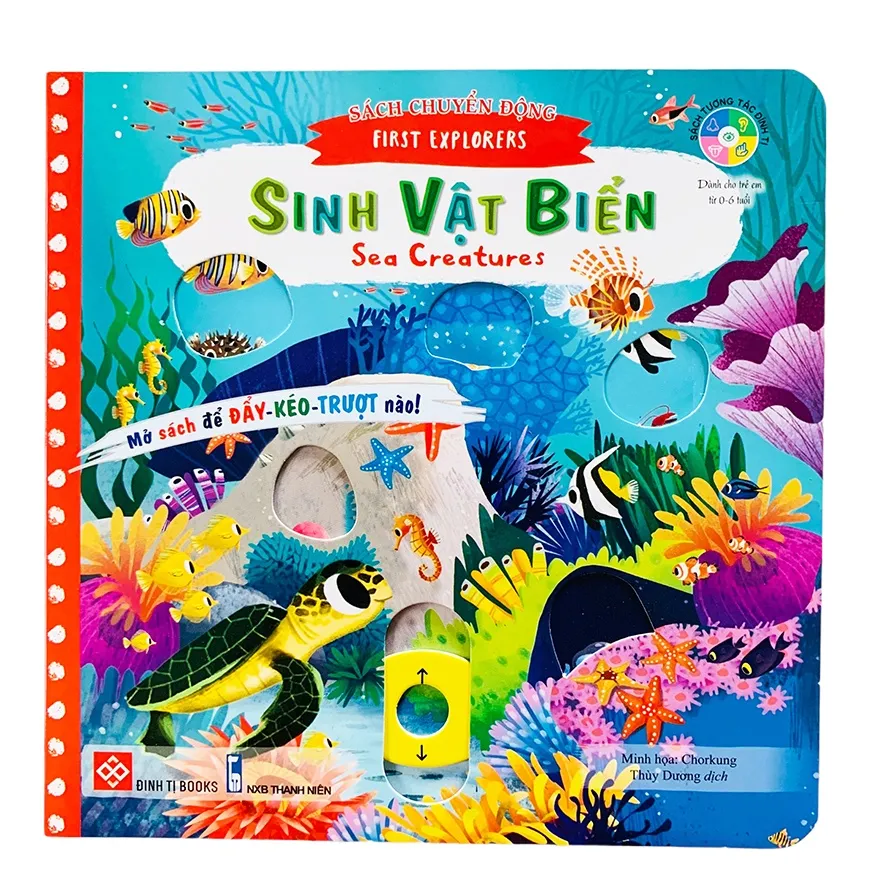 Ảnh Sách chuyển động thông minh đa ngữ Việt - Anh - Pháp 2