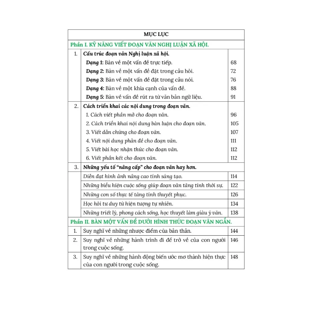 Ảnh SÁCH - Chuyên Sâu Đoạn Văn Nghị Luận Xã Hội 2