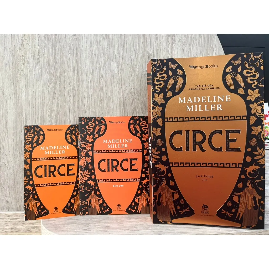 Ảnh Sách CIRCE - Madeline Miller (Tác giả của Trường ca Achilles) - Tặng kèm Postcard + Phụ lục 3