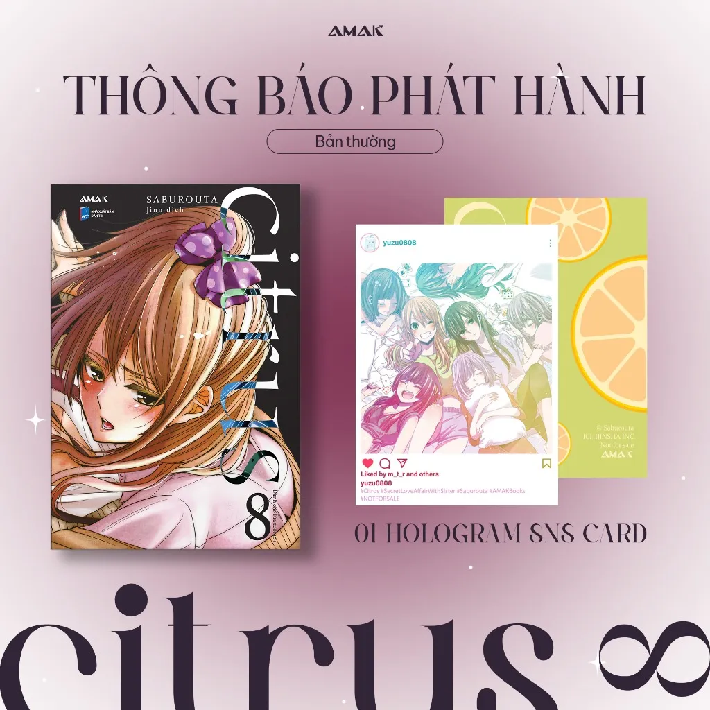 Ảnh Sách - Citrus - Tập 8 1