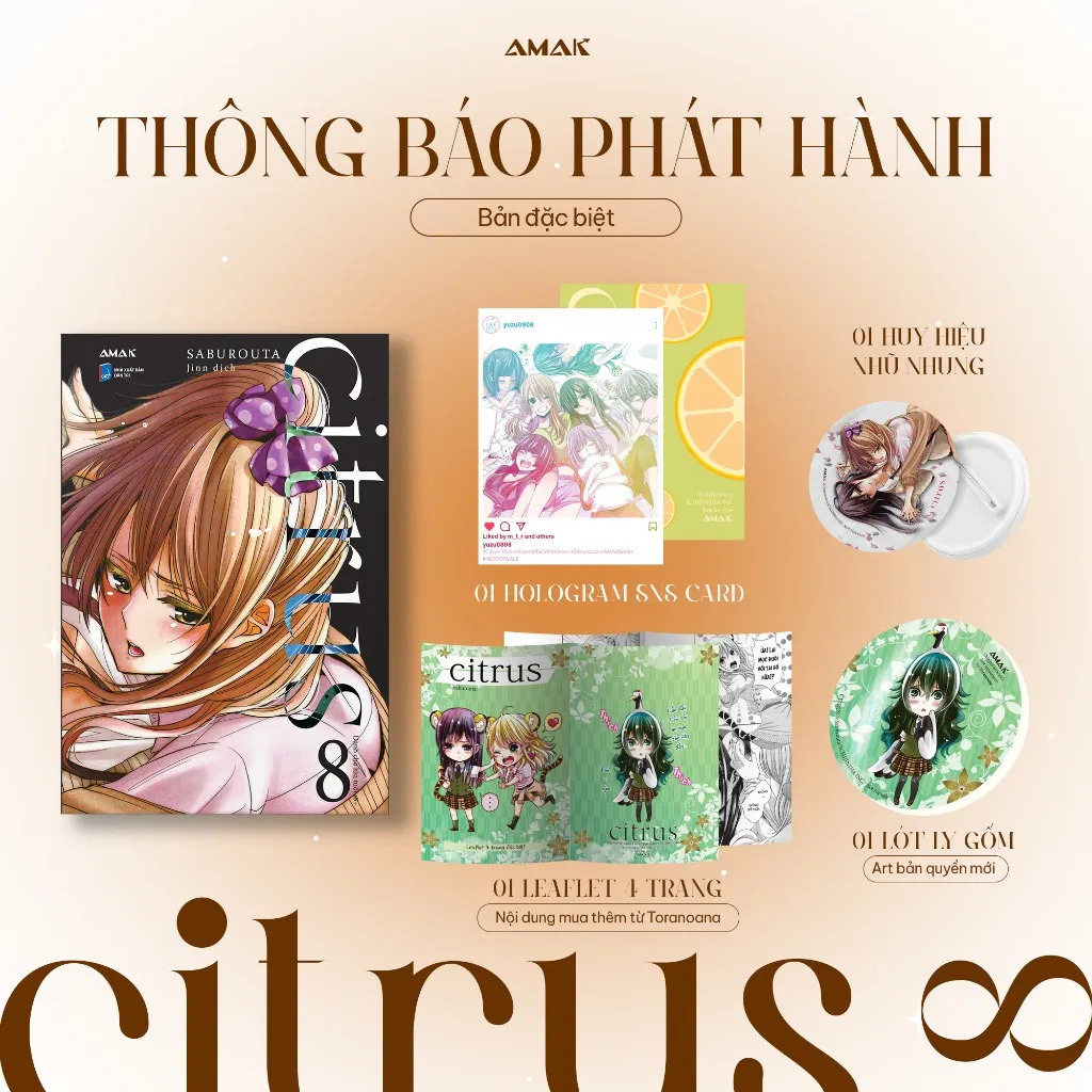 Ảnh Sách - Citrus - Tập 8 2