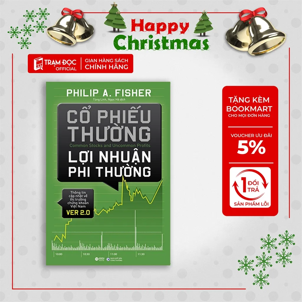Ảnh Sách Cổ Phiếu Thường Lợi Nhuận Phi Thường (Tái Bản) 1