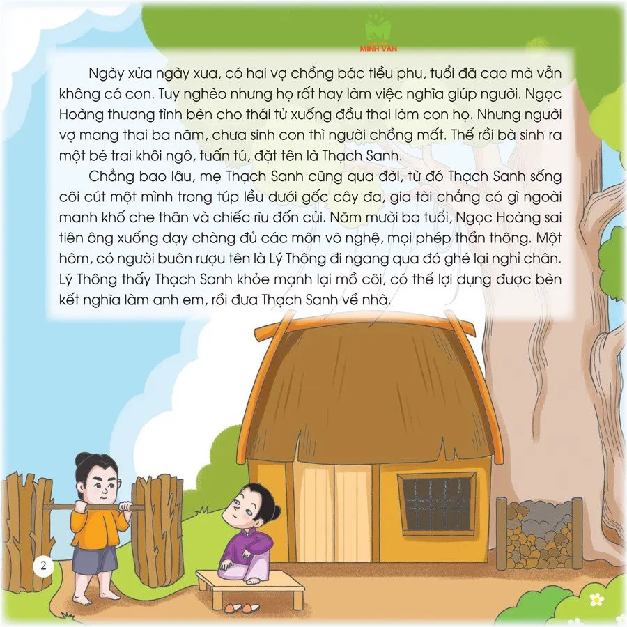 Ảnh Sách – Cổ Tích Muôn Màu - Cây khế - Sọ Dừa - Thạch Sanh - Bánh chưng bánh dày - Tấm Cám - Thánh gióng (Cuốn lẻ tùy chọn) 3