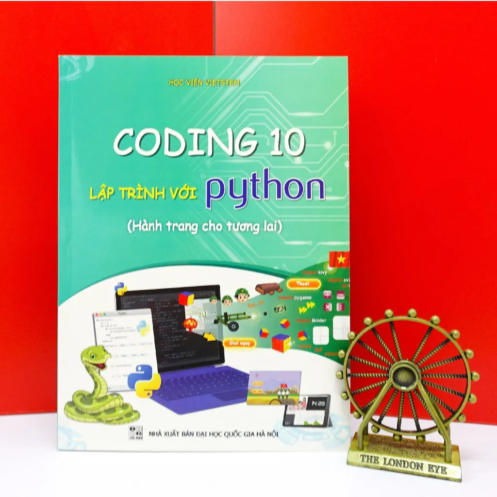 Ảnh Sách Coding 10 lập trình với Python (Dành cho học sinh lớp 10) 2