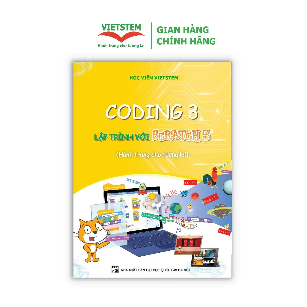 Ảnh Sách Coding 3 lập trình với Scratch 3 (Dành cho học sinh lớp 3) 1
