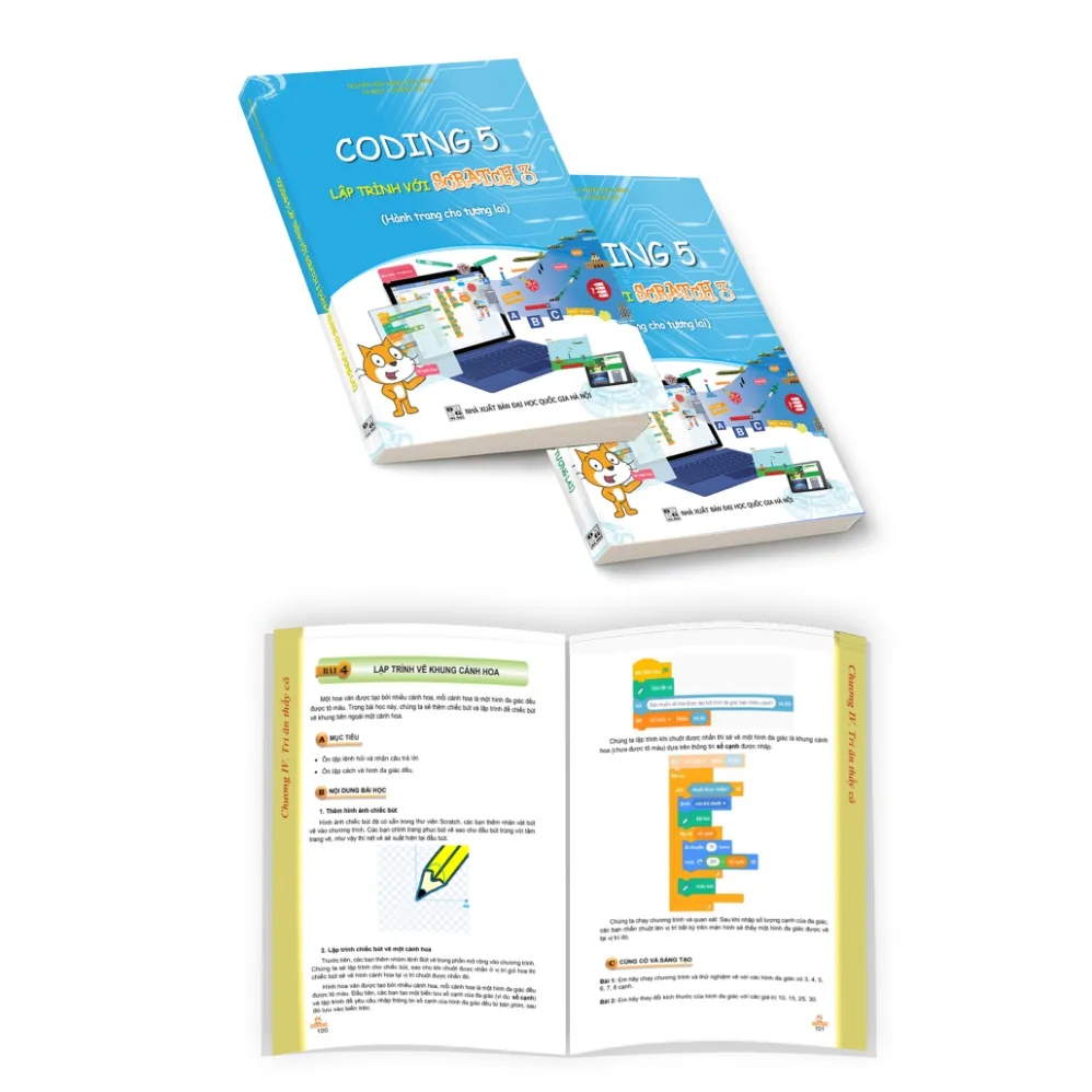 Ảnh Sách Coding 5 lập trình với Scratch 3 (Dành cho học sinh lớp 5) 4