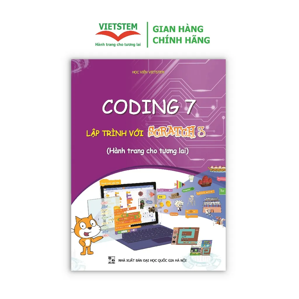 Ảnh Sách Coding 7 lập trình với Scratch 3 (Dành cho học sinh lớp 7) 1