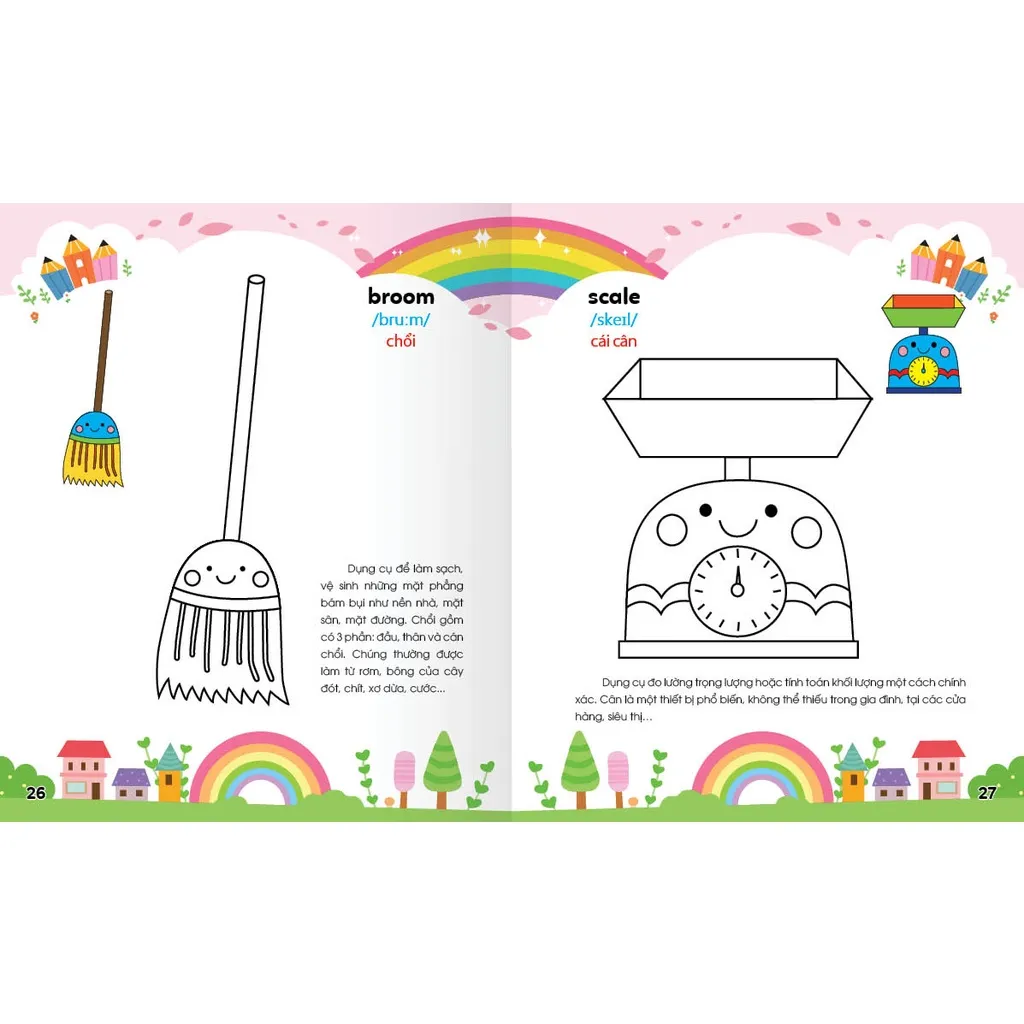 Ảnh Sách - Colouring 365 ngày Tô màu - KHÁM PHÁ THẾ GIỚI PHÁT TRIỂN TRÍ TUỆ - Giao thông, Đồ dùng gia đình, Học sinh (Tập 4) 1