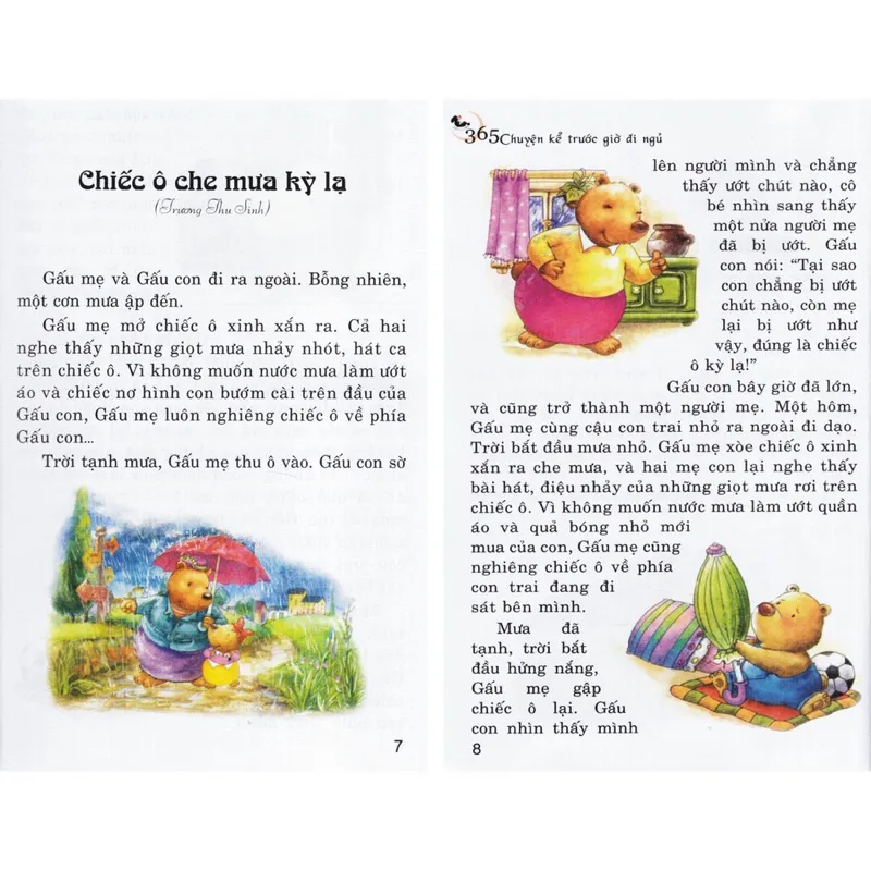 Ảnh Sách - Combo 02 quyển 365 chuyện kể trước giờ đi ngủ 2