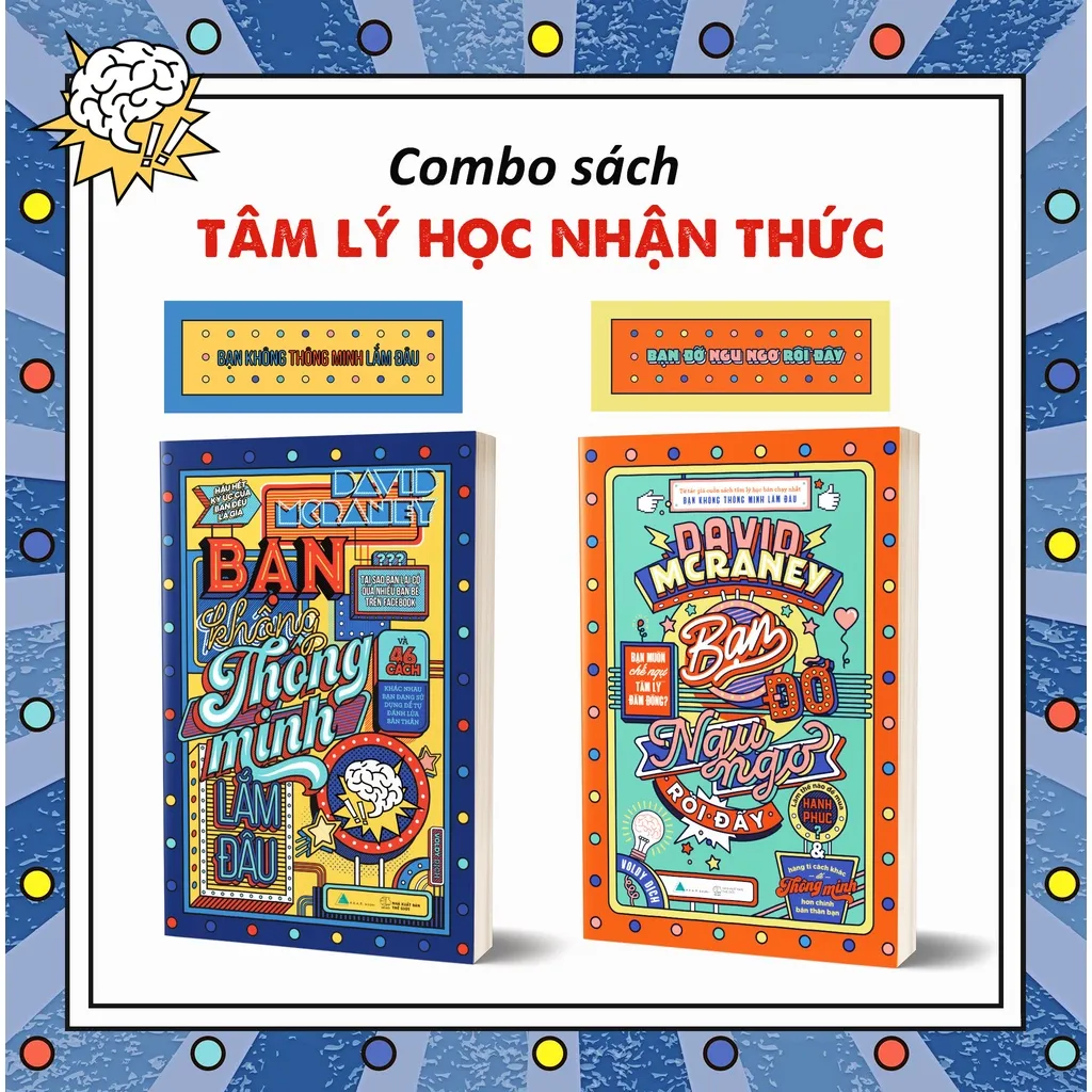 Ảnh Sách - Combo 2 Cuốn: Bạn Không Thông Minh Lắm Đâu & Bạn Đỡ Ngu Ngơ Rồi Đấy (Tái Bản 2021) 3