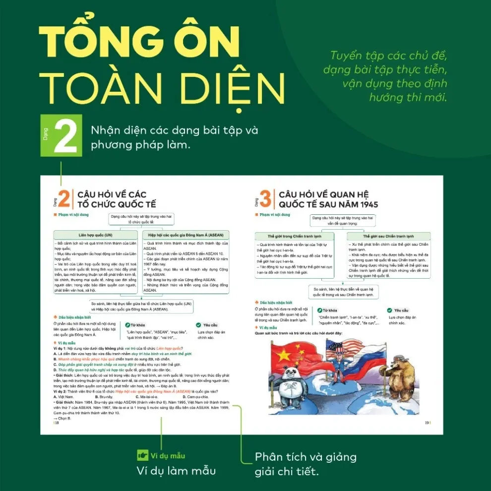 Ảnh Sách - Combo 2 cuốn sách Đột phá tư duy kì thi tốt nghiệp THPT môn Sử, Địa 3