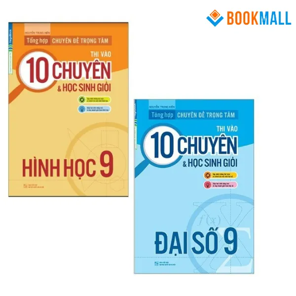 Ảnh Sách - Combo 2 cuốn Tổng Hợp Chuyên Đề Trọng Tâm Thi vào 10 Chuyên và Học Sinh Giỏi 9 lẻ tùy chọn - Bookmall 1