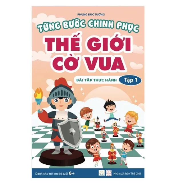 Ảnh Sách - Combo 2 cuốn Từng bước chinh phục thế giới cờ vua - tập 1 (1 Tổng quan, 1 BTTH) tặng bookmark 3
