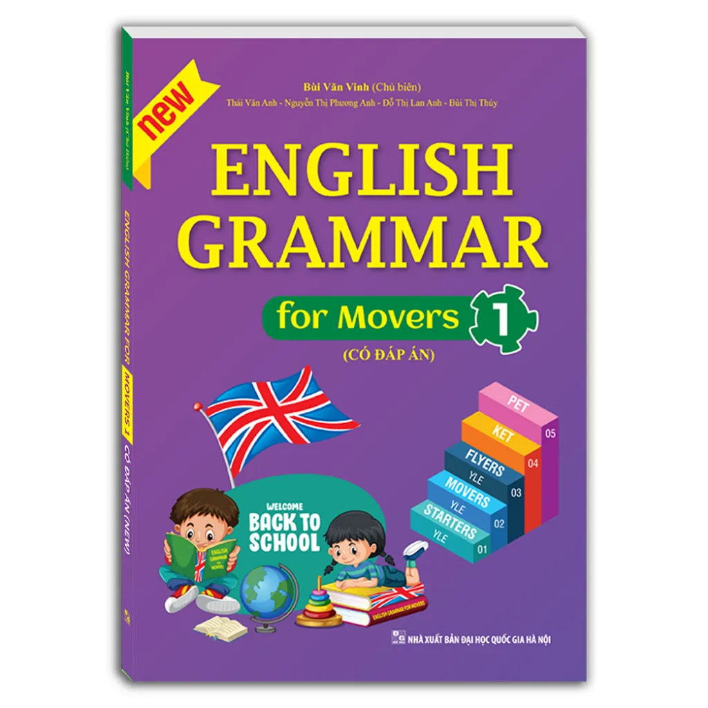 Ảnh Sách - Combo 2c - English grammar for Movers (có đáp án) 3