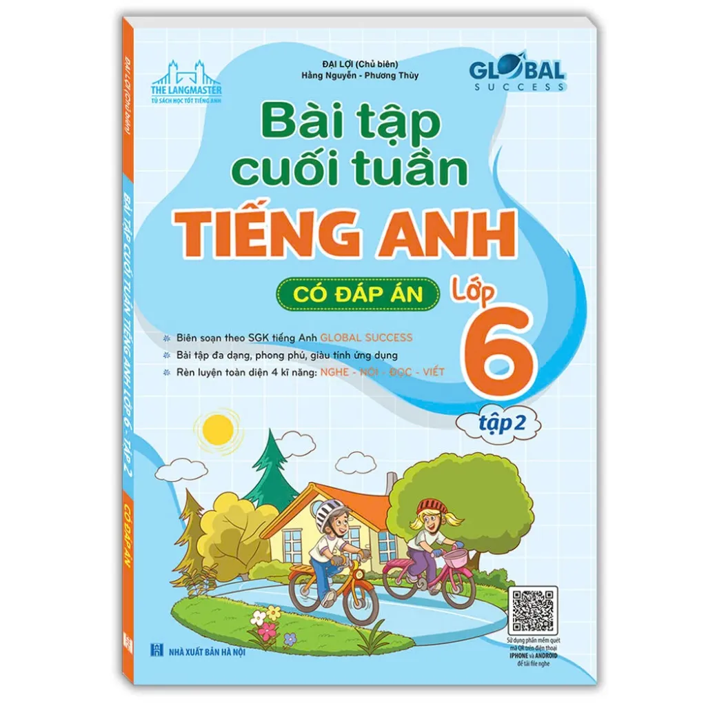 Ảnh Sách - Combo 2c Global success Bài tập cuối tuần tiếng Anh lớp 6 (2 tập) 1
