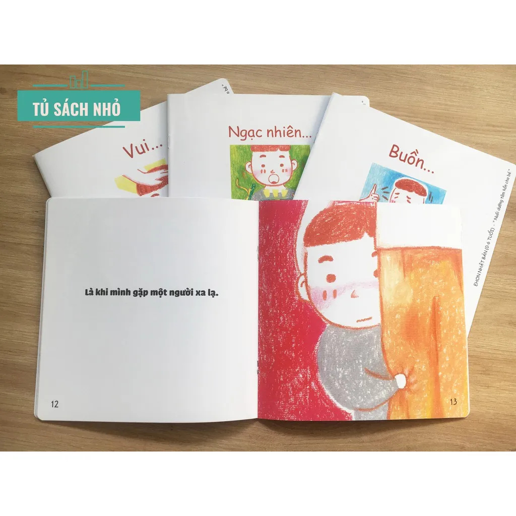 Ảnh Sách - Combo 3 Cuốn Cảm xúc - Ehon Nhật Bản dành cho bé từ 0 - 6 tuổi 2
