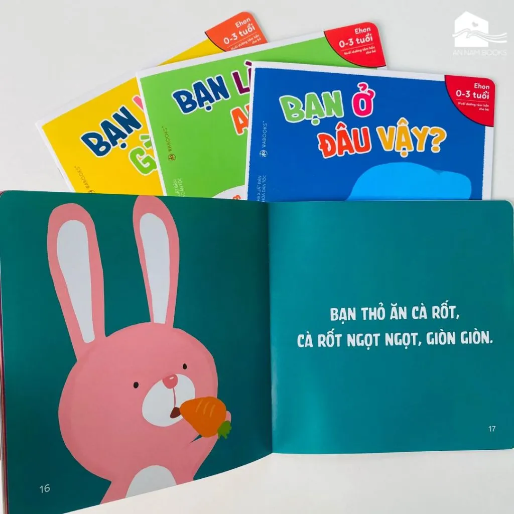 Ảnh Sách combo 4 cuốn - Bạn là ai vậy (dành cho trẻ từ 0-3 tuổi) 3