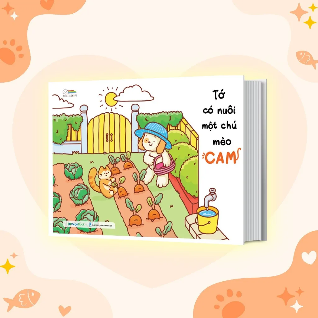 Ảnh Sách Combo 4 Cuốn Góc nhỏ có nắng, Xe kem ngọt mùa hè, Capy và những người bạn, Tớ có nuôi một chú mèo Cam 4