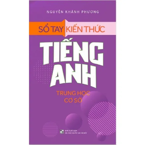 Ảnh Sách - Combo 5 cuốn Sổ Tay Kiến Thức Toán  + Ngữ Văn + Tiếng Anh + Vật Lý + Hóa Học Trung Học Cơ Sở - lẻ tùy chọn 2