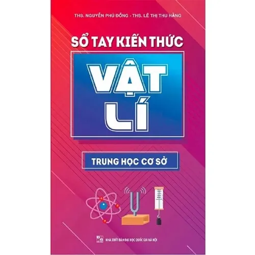 Ảnh Sách - Combo 5 cuốn Sổ Tay Kiến Thức Toán  + Ngữ Văn + Tiếng Anh + Vật Lý + Hóa Học Trung Học Cơ Sở - lẻ tùy chọn 4