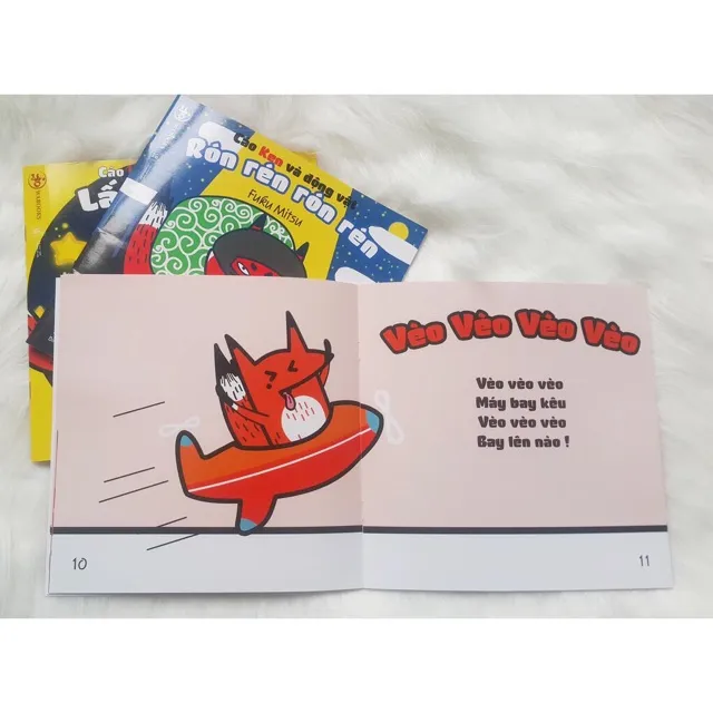 Ảnh Sách - Combo 6 cuốn Hình khối, Âm thanh - Ehon Nhật bản cho bé từ 0 - 6 tuổi 3