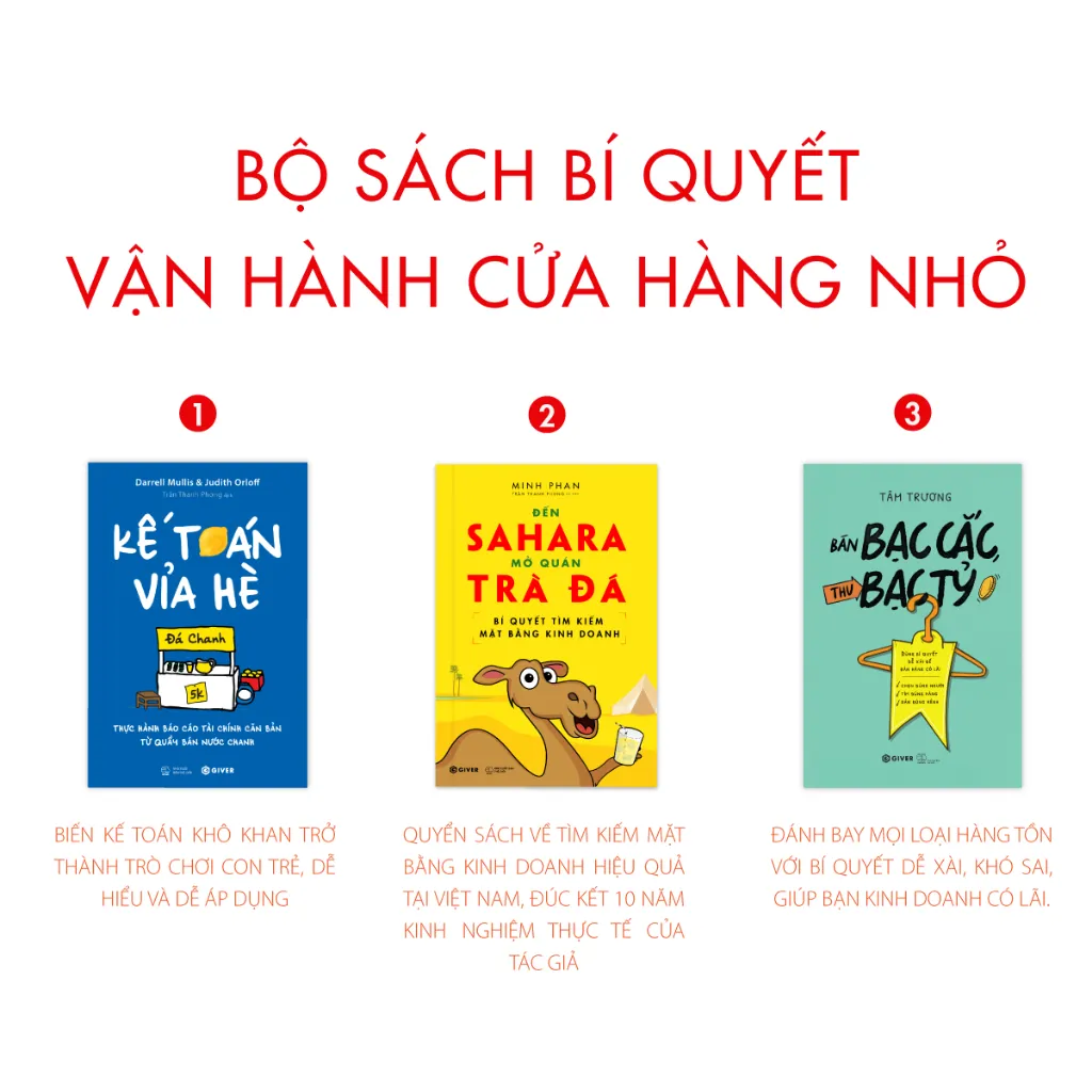 Ảnh Sách - Combo Bí Quyết Vận Hành Cửa Hàng Nhỏ 1